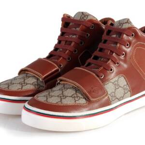 Tênis Couro Gucci