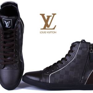 Tênis Couro Louis Vuitton