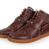 Tênis Masculino de Couro Gucci