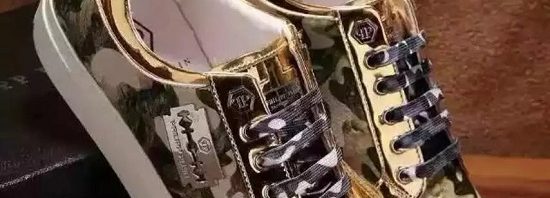 Tênis camuflado couro Philipp Plein