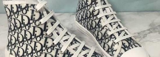 Tênis cano alto Christian Dior