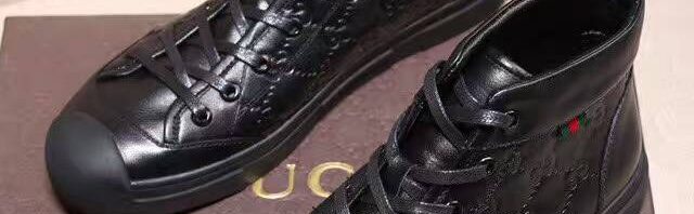 Tênis cano alto Gucci
