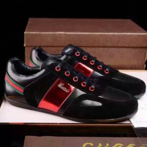 Tênis casual couro Gucci