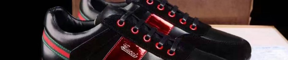Tênis casual couro Gucci