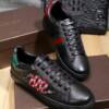 Tênis casual de couro Gucci