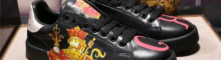 Tênis couro D&G