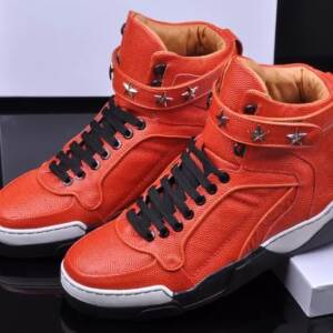 Tênis couro cano alto Givenchy