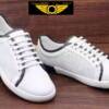 Tênis de Couro Emporio Armani