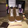 Tênis de Couro Louis Vuitton