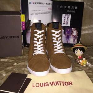 Tênis de Couro Louis Vuitton
