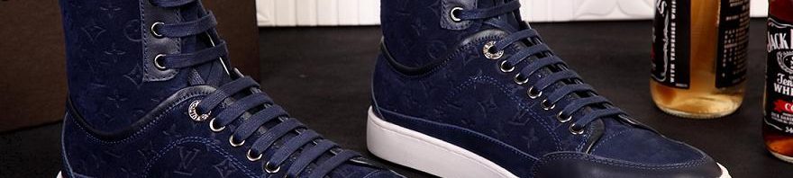 Tênis de Couro Louis Vuitton