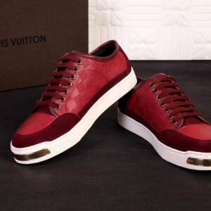 Tênis de Couro Louis Vuitton