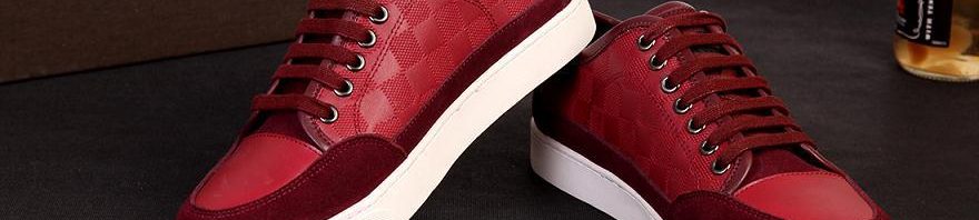 Tênis de Couro Louis Vuitton