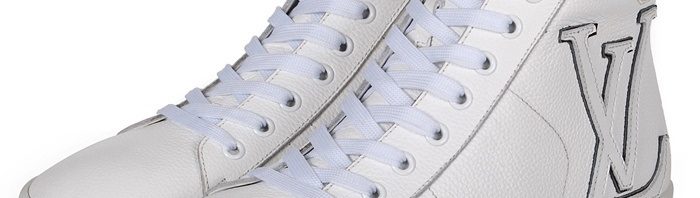 Tênis de Couro Louis Vuitton