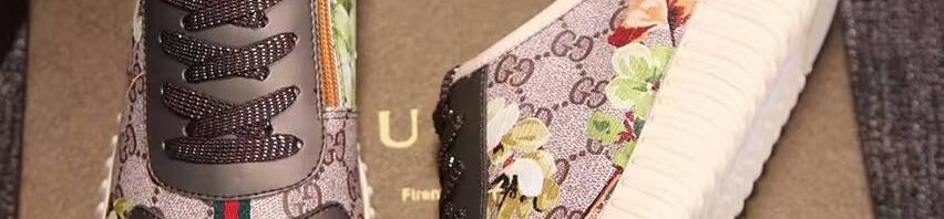 Tênis de couro Gucci