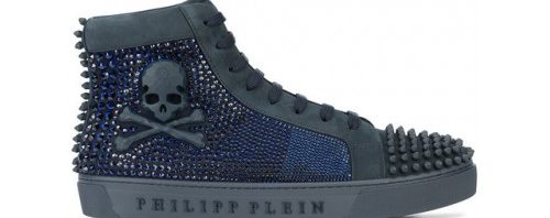 Tênis de couro Philipp Plein