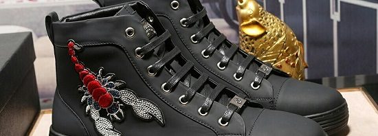 Tênis de couro Philipp Plein