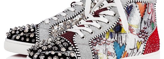 Tênis em couro Christian Louboutin