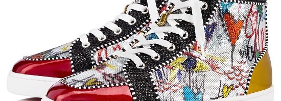 Tênis em couro Christian Louboutin