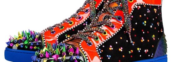 Tênis em couro sneaker Christian Louboutin
