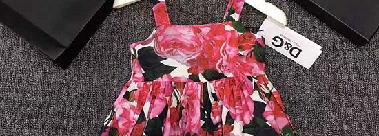 Vestido Infantil Dolce&Gabbana