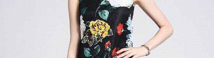 Vestido floral Dolce&Gabbana
