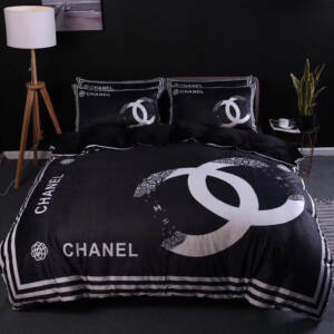 Jogo de Cama Casal 4 pçs. King Size Chanel