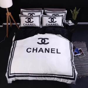 Jogo de Cama Casal 4 pçs. King Size Chanel