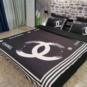 Jogo de Cama Casal 4 pçs. King Size Chanel